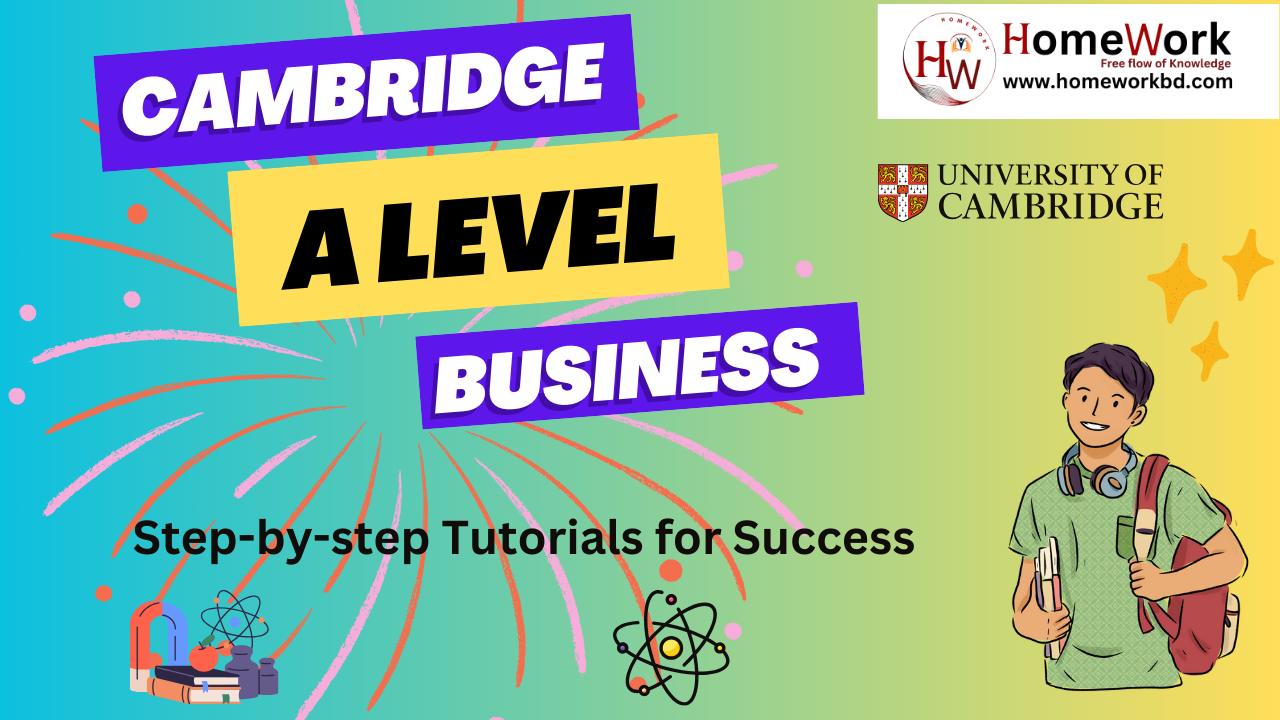 Cambridge A Level Business