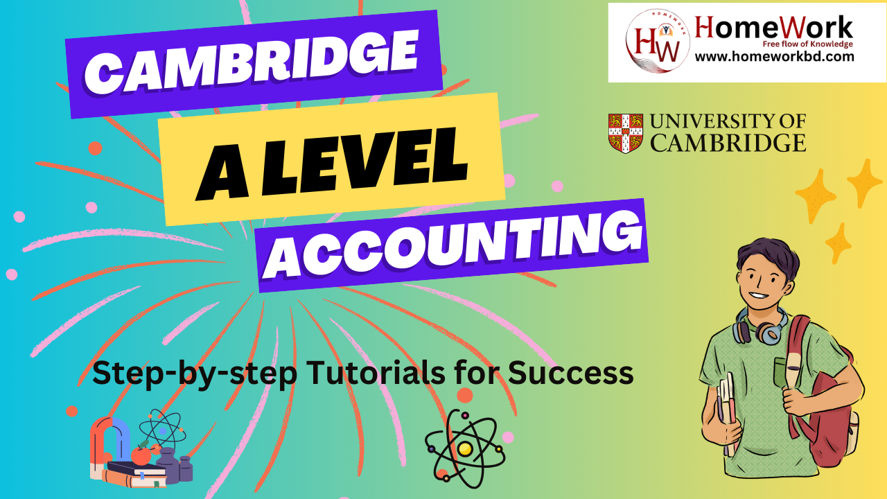 Cambridge A Level Accounting