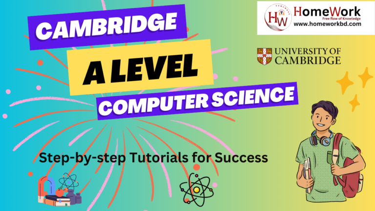 Cambridge A Level Computer Science