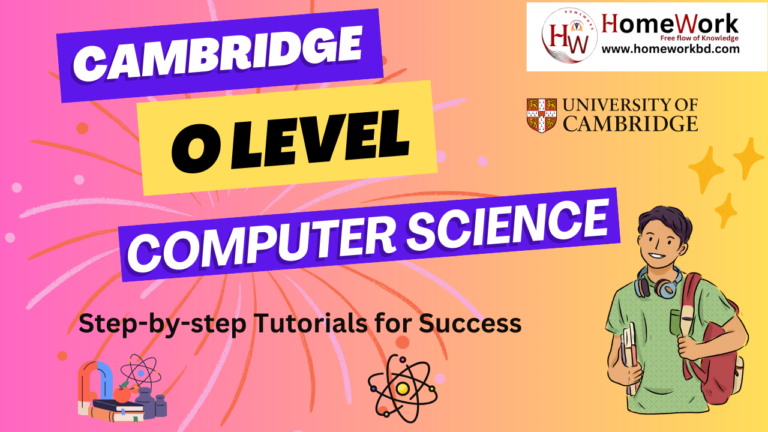 Cambridge O Level Computer Science