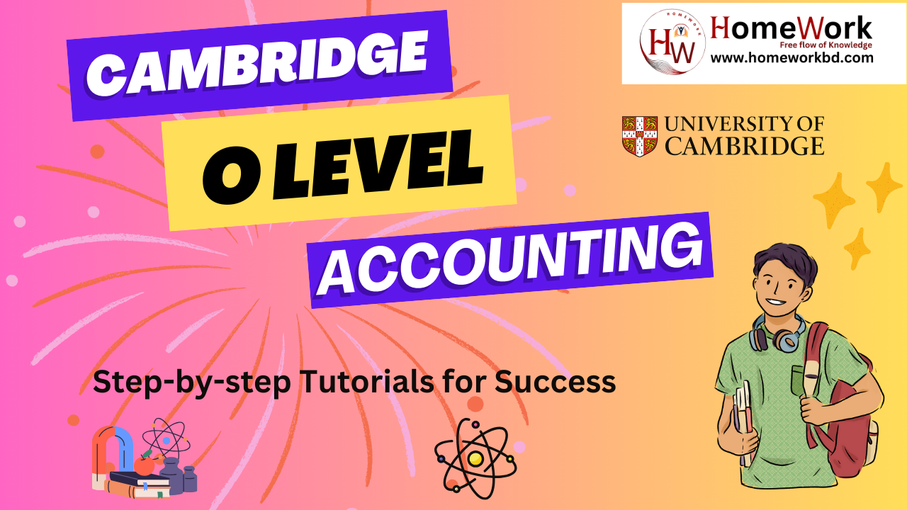 Cambridge O Level Accounting